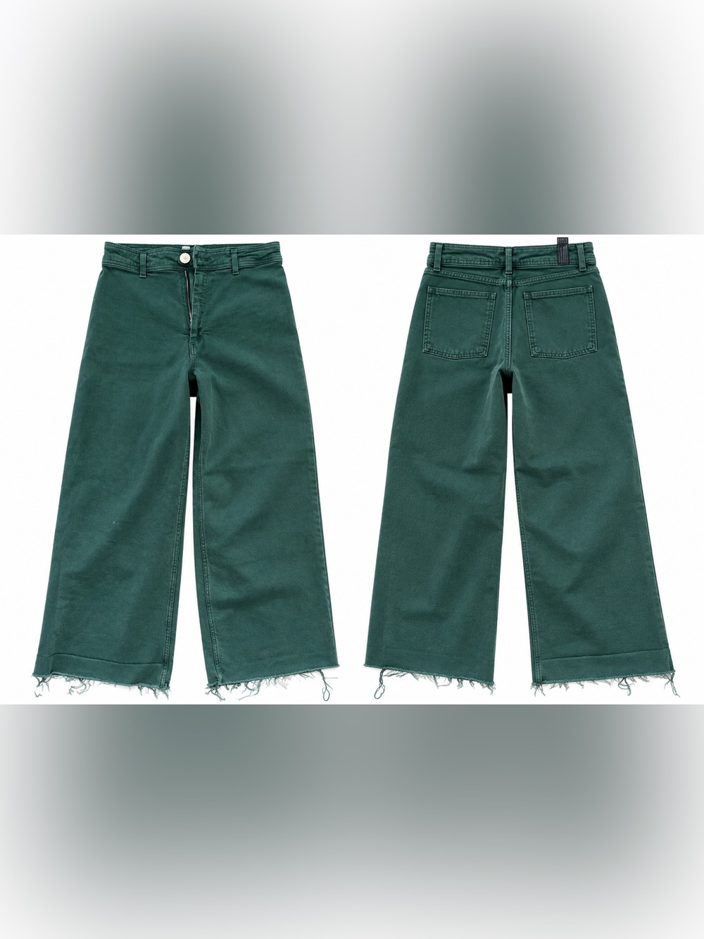 Women’s Green Jeans - Zara - Size 10